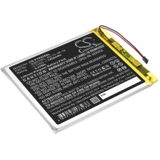Yhteensopiva akun vaihto Pocketbook 306070PL,4G-15,4K-19