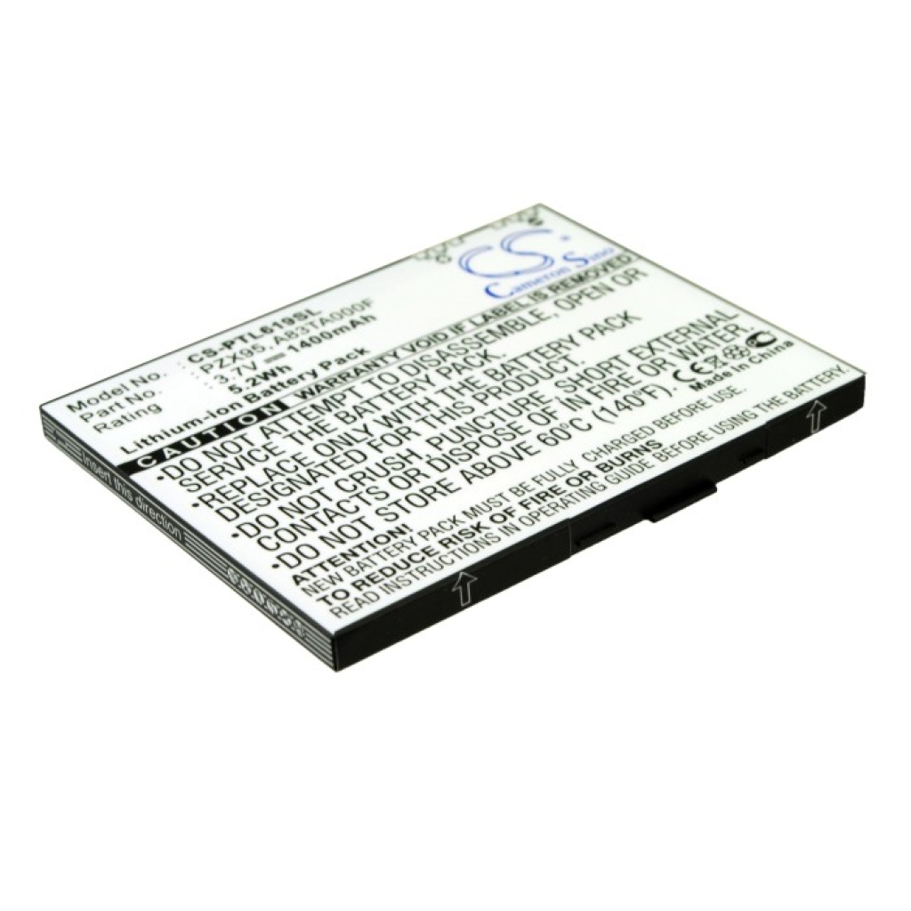 Yhteensopiva akun vaihto Pharos A83TA000F,PZX95
