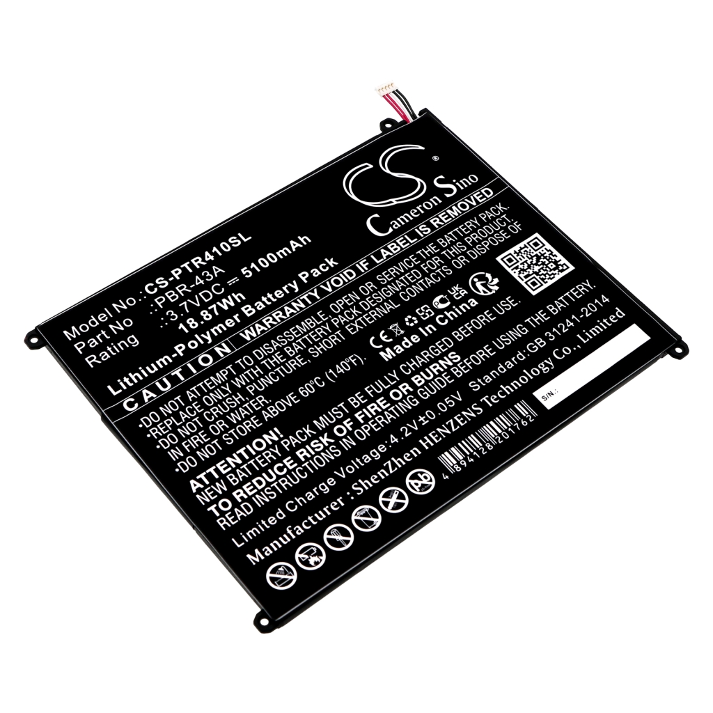 Yhteensopiva akun vaihto Pantech PBR-43A