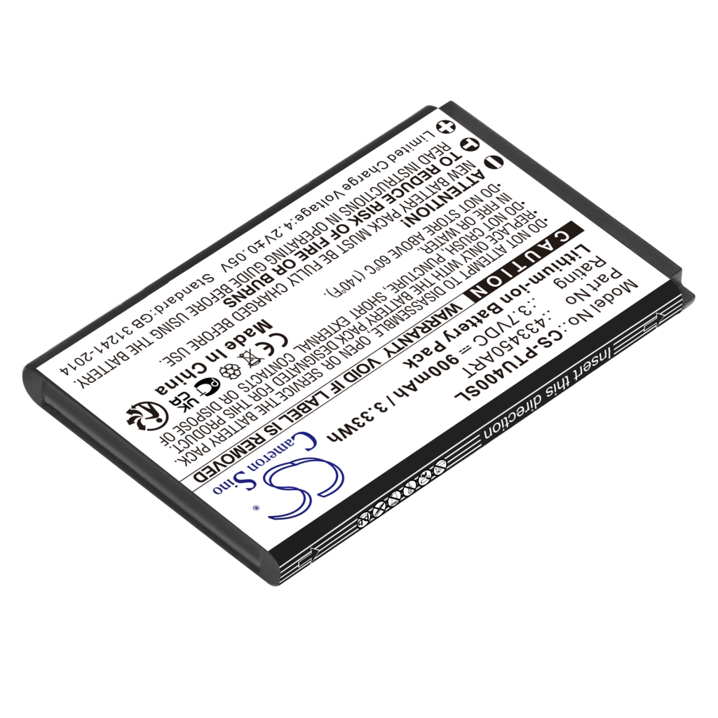 Yhteensopiva akun vaihto Panasonic 433450ART