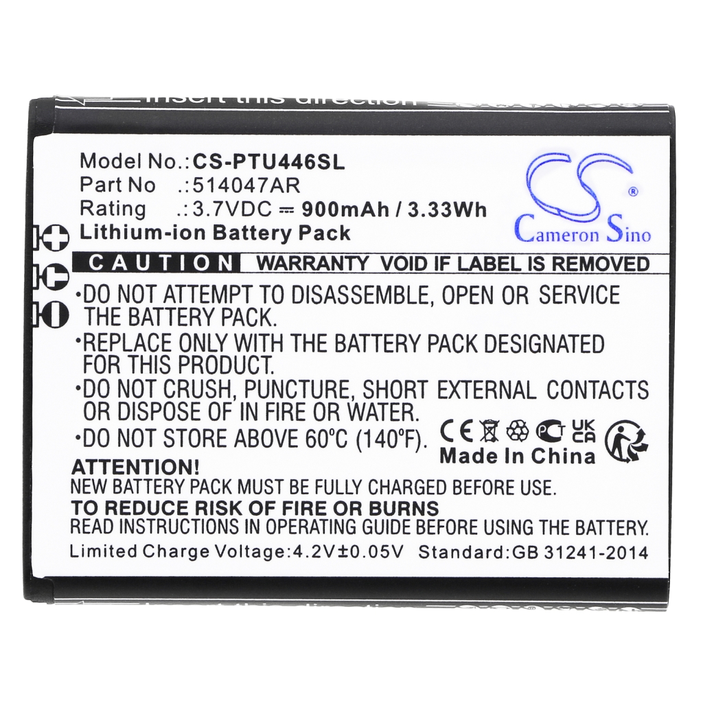 Matkapuhelimen akku Panasonic KX-TU446/4 (CS-PTU446SL)