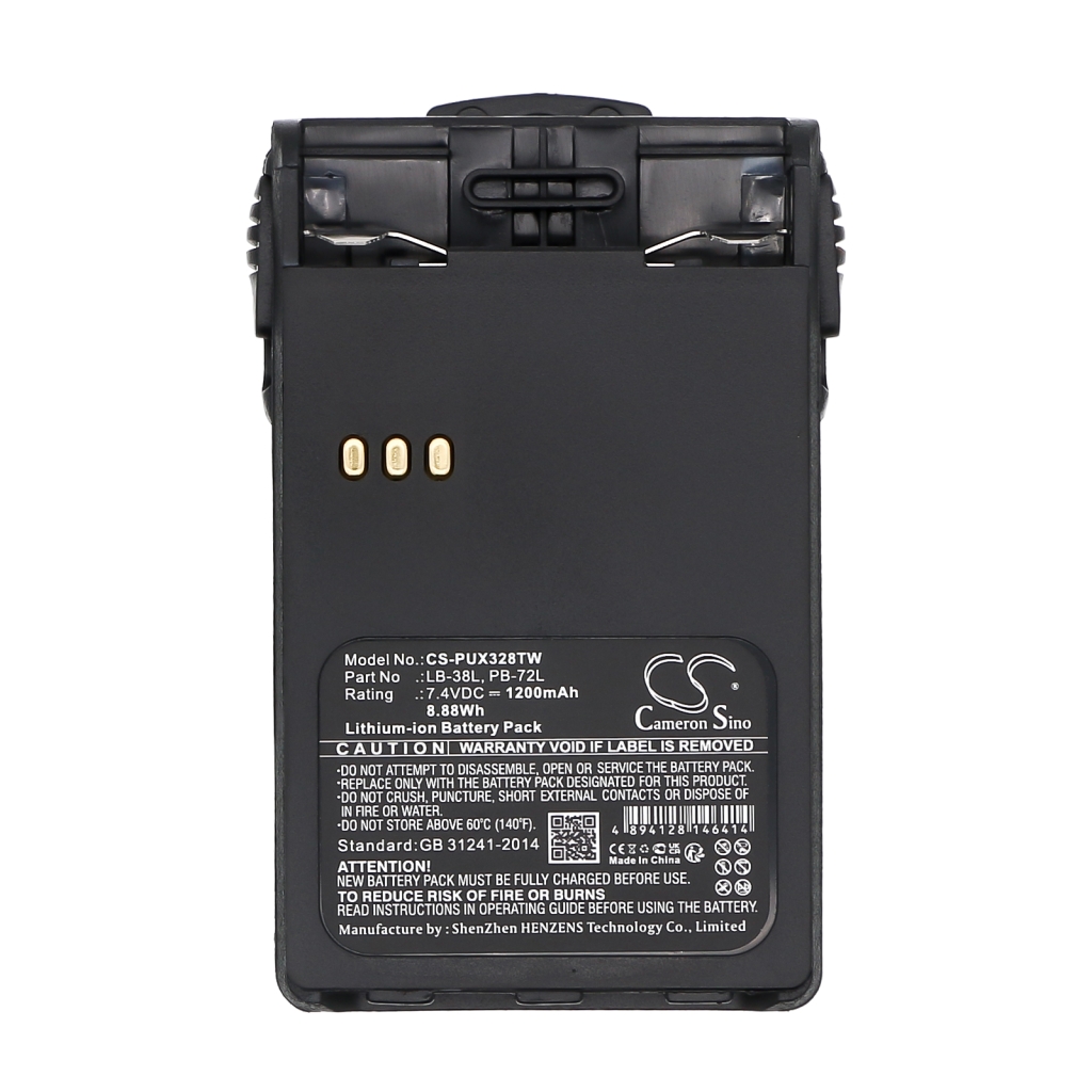 Kaksisuuntaisen radion akku Dynascan CS-PUX328TW