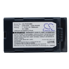 Yhteensopiva akun vaihto Panasonic CGA-D54,CGA-D54S,CGA-D54SE,CGA-D54SE/1B,CGA-D54SE/1H...
