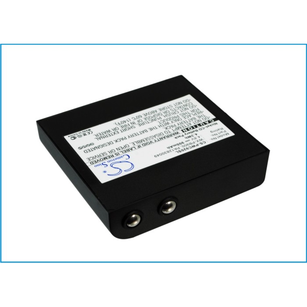 Yhteensopiva akun vaihto Panasonic PA12830049,WX-PB900