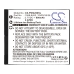 Yhteensopiva akun vaihto Panasonic 1588-8452,1INP5/35/36