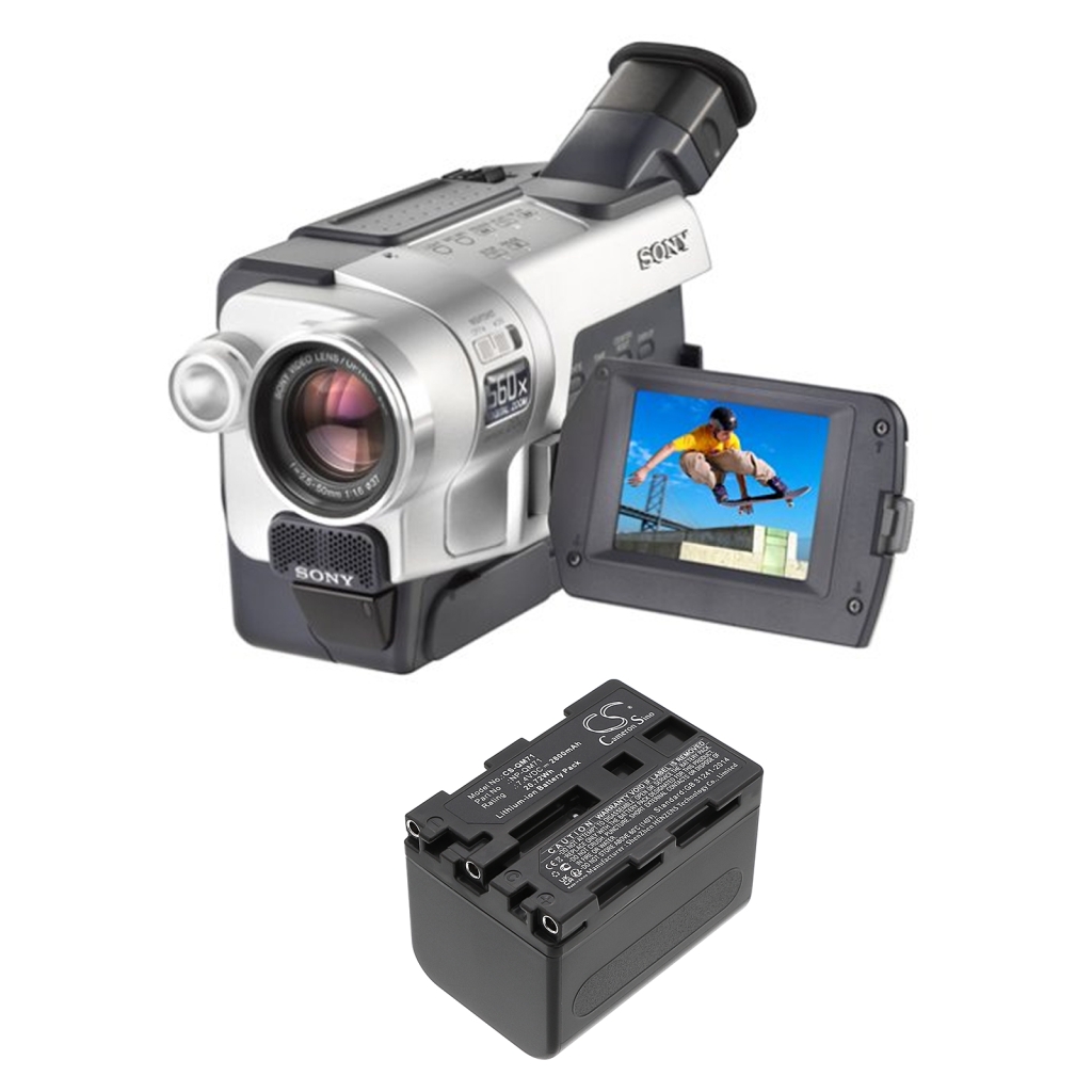 Akut Kameran akku CS-QM71