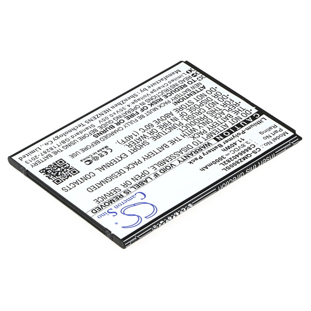 Yhteensopiva akun vaihto BLU C866639282L,C866640282L