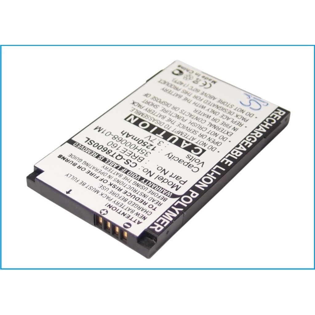 Yhteensopiva akun vaihto Qtek 35H00068-01M,BERR160