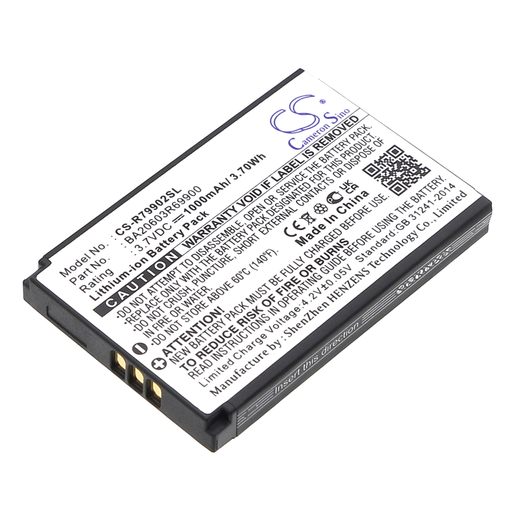 MP3, MP4, PMP-akku Creative CS-R79902SL