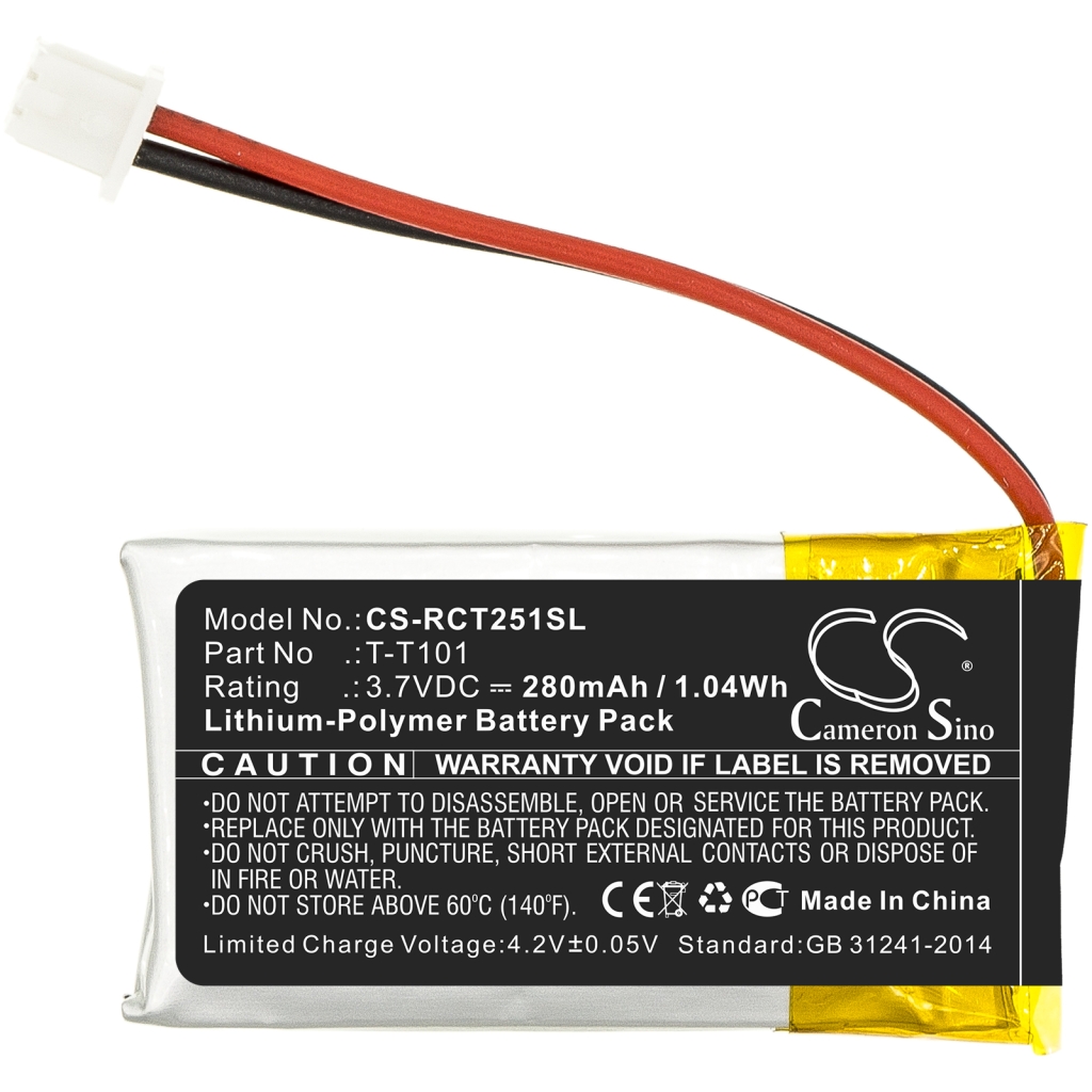 Akut Langattoman kuulokkeen akku CS-RCT251SL