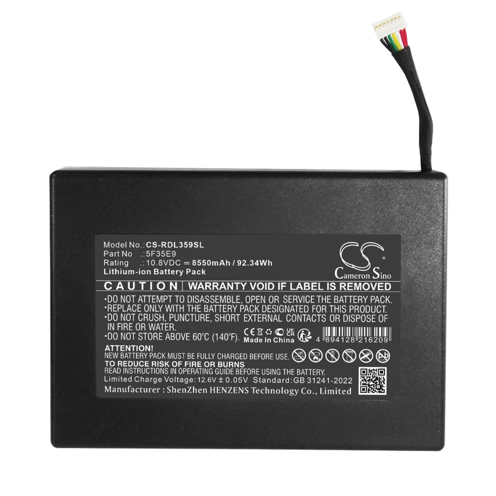Akut Kotiturvakameran akku CS-RDL359SL