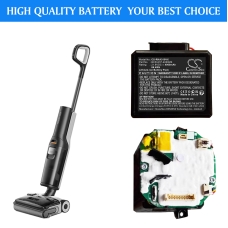 Compatible battery replacement for Roborock BCR-61P-4000MS