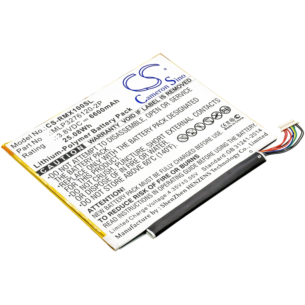 Akut Tabletin akku CS-RMX100SL