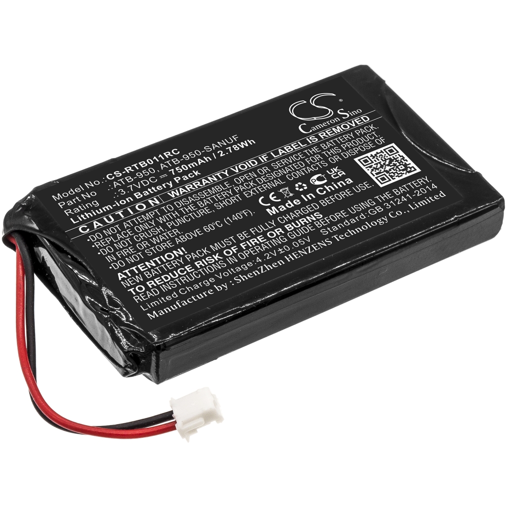 Kaukosäätimen akku RTI TheaterTouch (CS-RTB011RC)