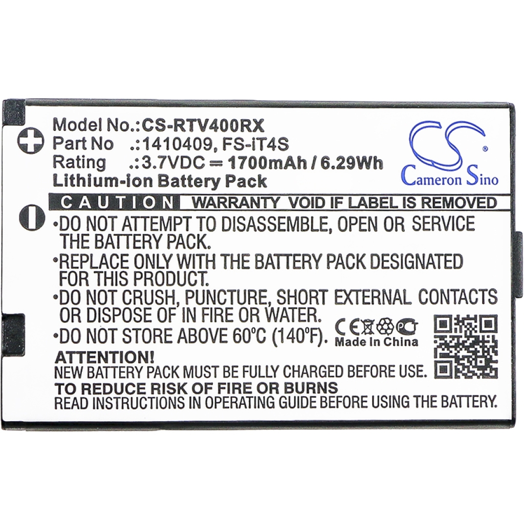 Akut RC hobby batteries CS-RTV400RX