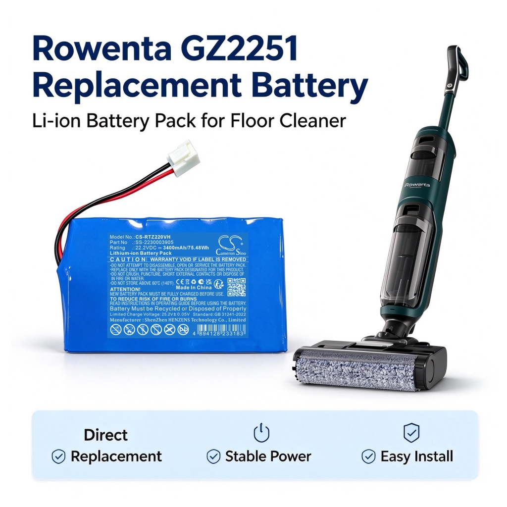 Battery compatible with Vacuum Battery