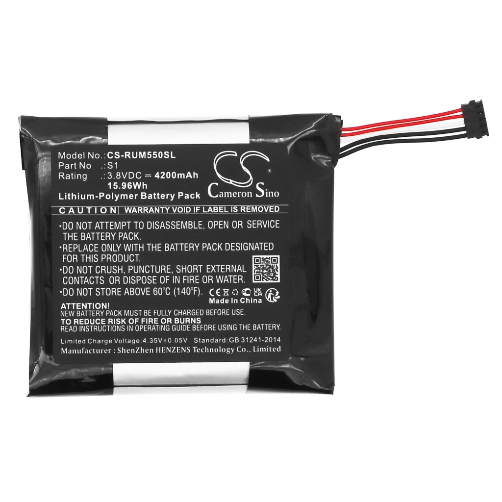 Akut Kotiturvakameran akku CS-RUM550SL