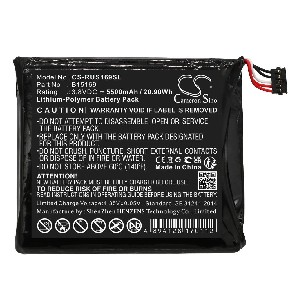 Lääketieteellinen akku Ring CS-RUS169SL
