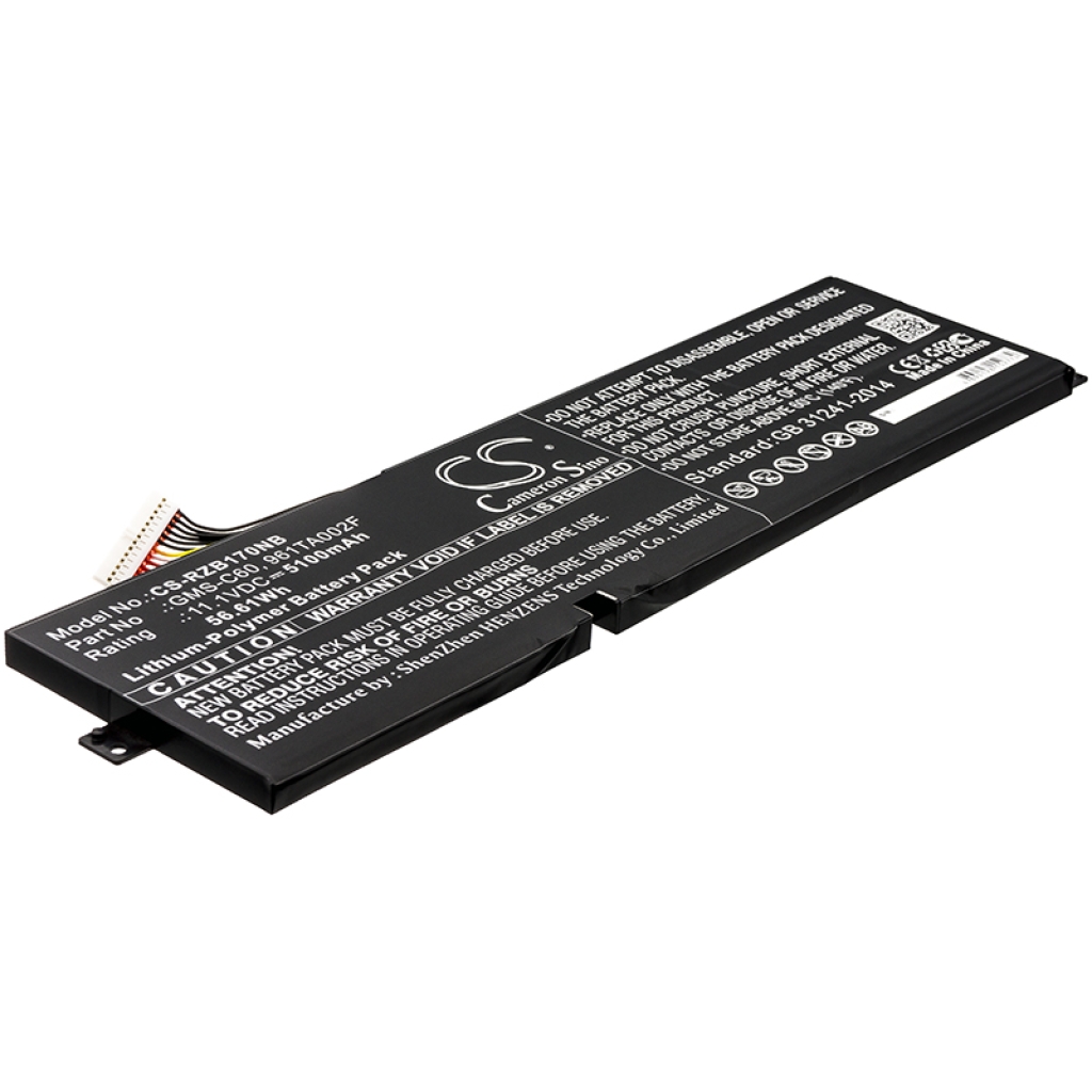 Kannettavan tietokoneen akku Gigabyte CS-RZB170NB