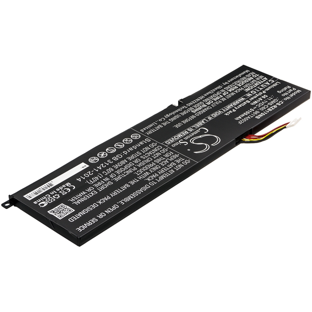Kannettavan tietokoneen akku Gigabyte CS-RZB170NB
