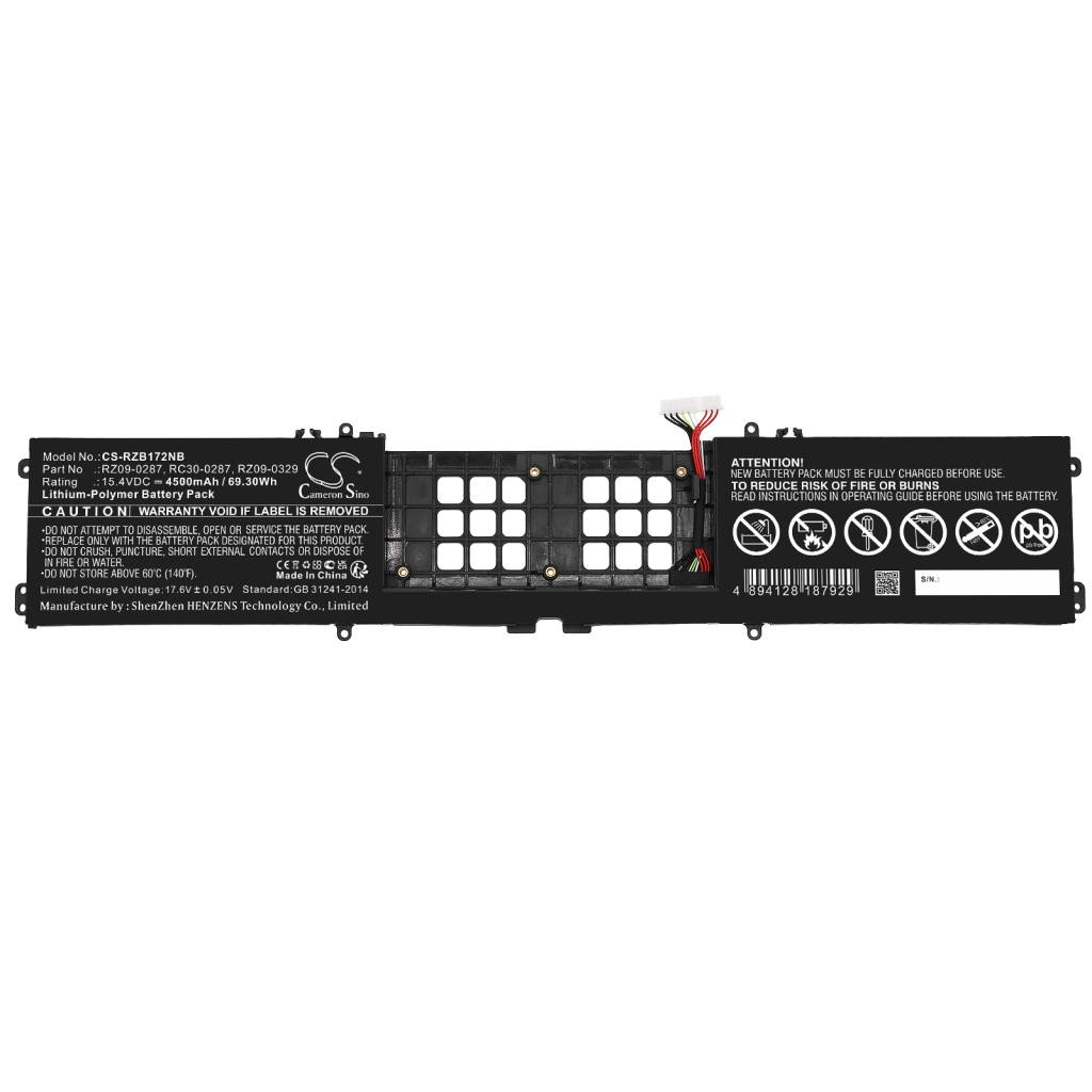 Kannettavan tietokoneen akku Razer CS-RZB172NB