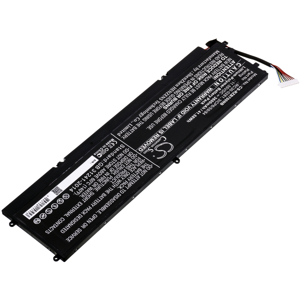 Yhteensopiva akun vaihto Razer 3ICP6/59/84,RC30-0281