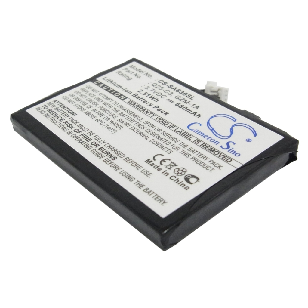 Akut MP3, MP4, PMP-akku CS-SA630SL