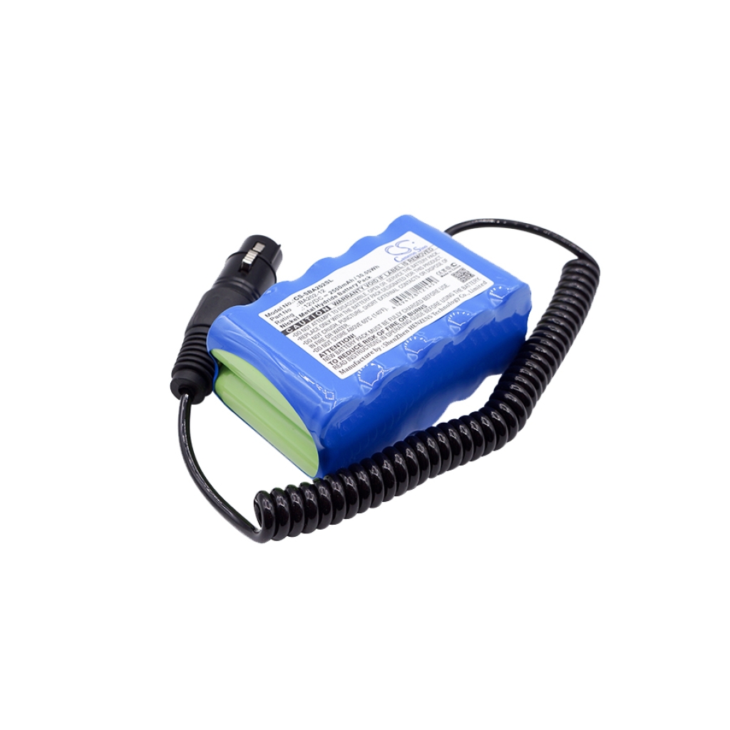 Yhteensopiva akun vaihto Sennheiser BA202-12