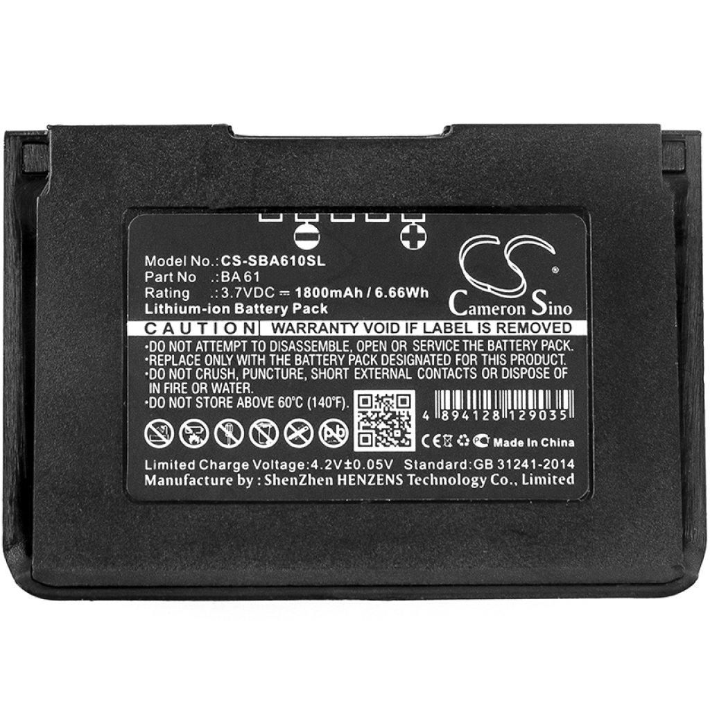 Akut Langattoman kuulokkeen akku CS-SBA610SL