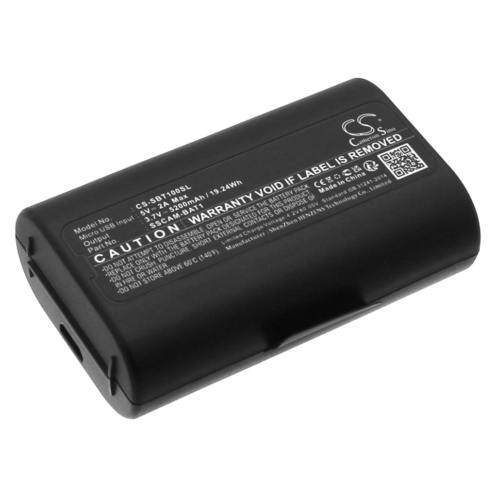 Akut Kotiturvakameran akku CS-SBT100SL