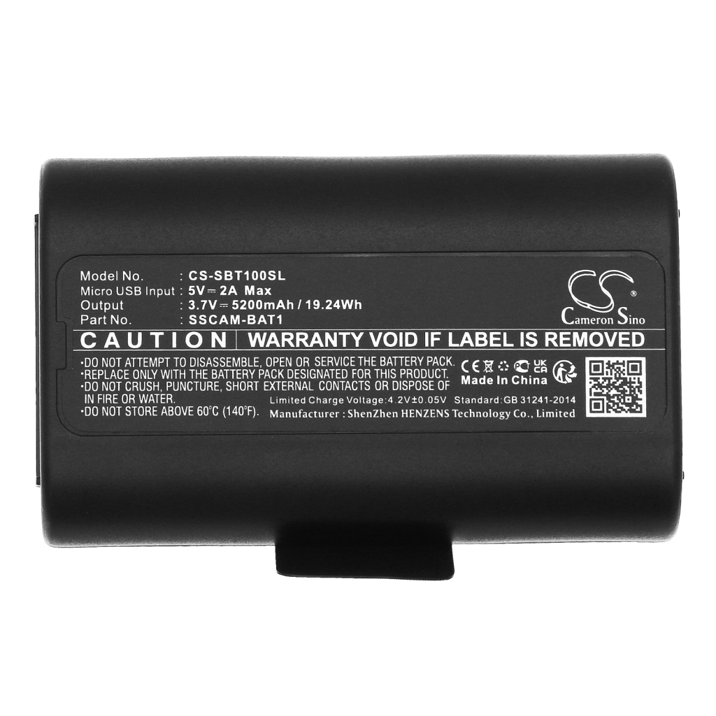 Akut Kotiturvakameran akku CS-SBT100SL