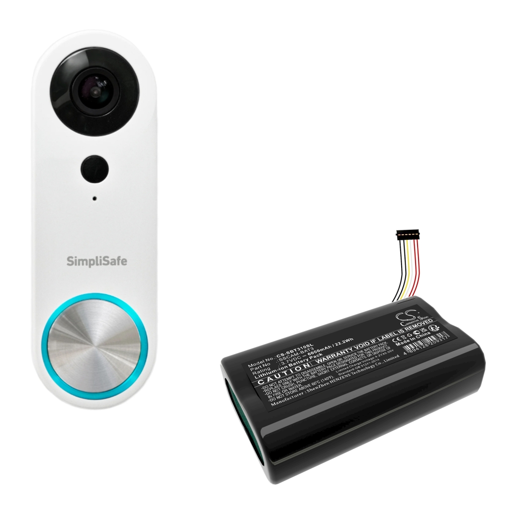 Akut Kotiturvakameran akku CS-SBT310SL