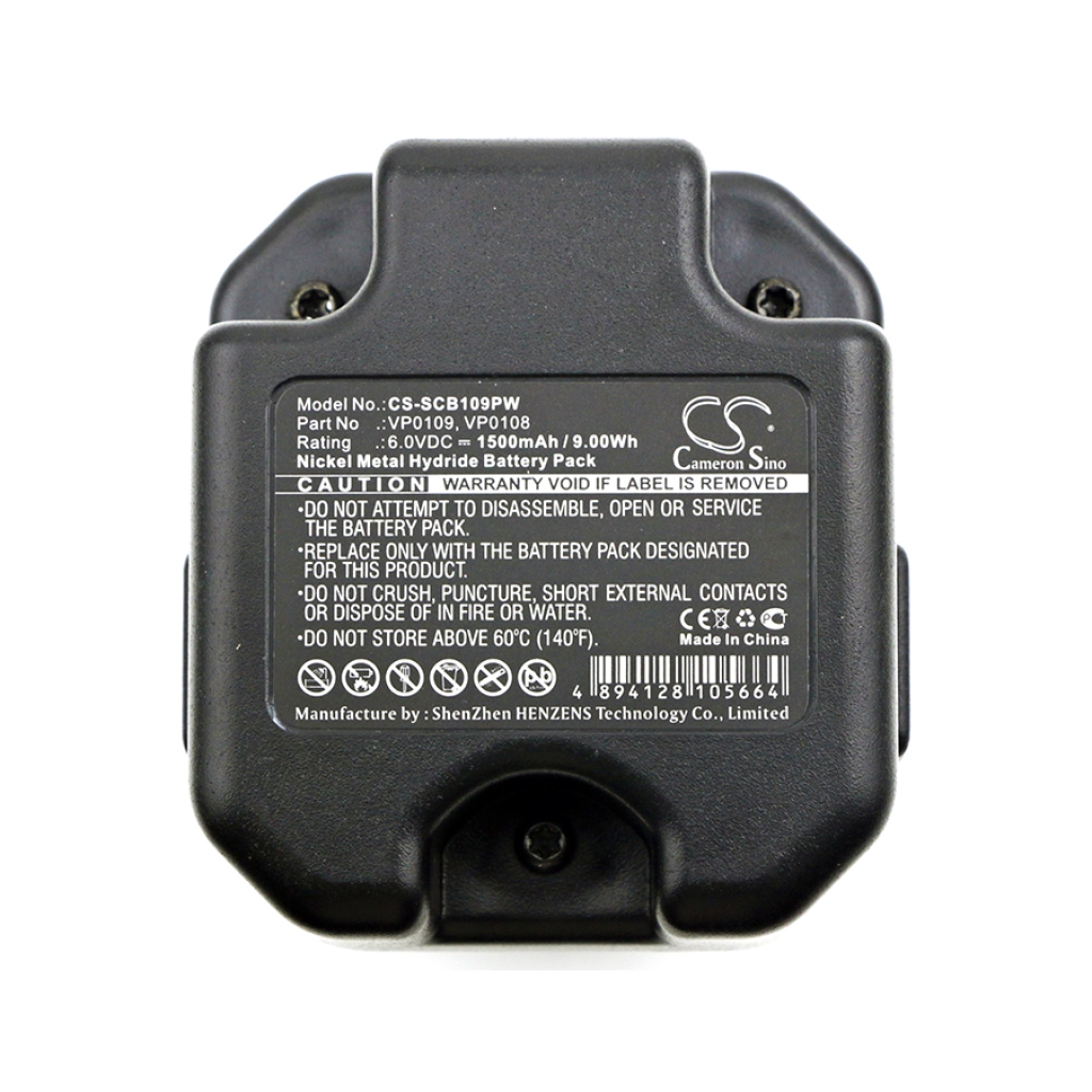 Yhteensopiva akun vaihto SENCO VP0108,VP0109
