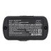 Teollisuusakku Snap-on CS-SCT761PW