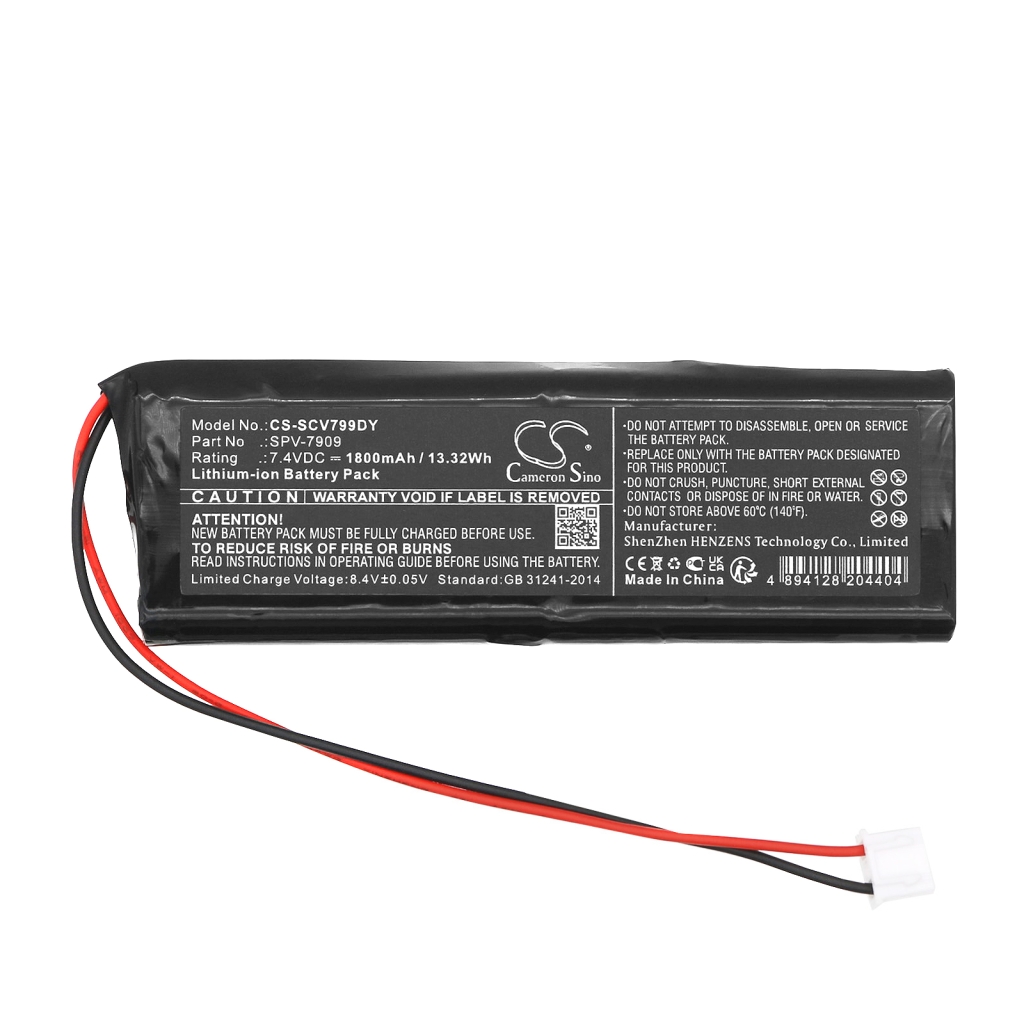 DVD-soittimen akku Sencor CS-SCV799DY