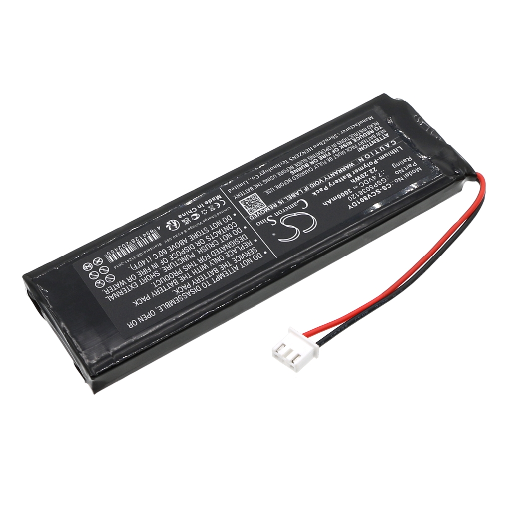Yhteensopiva akun vaihto Sencor GSP5038120
