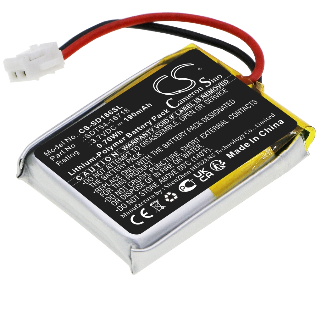 Akut Koiran kaulapannan akku CS-SD166SL
