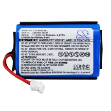 Yhteensopiva akun vaihto SportDog SAC00-13514,SDT00-13514