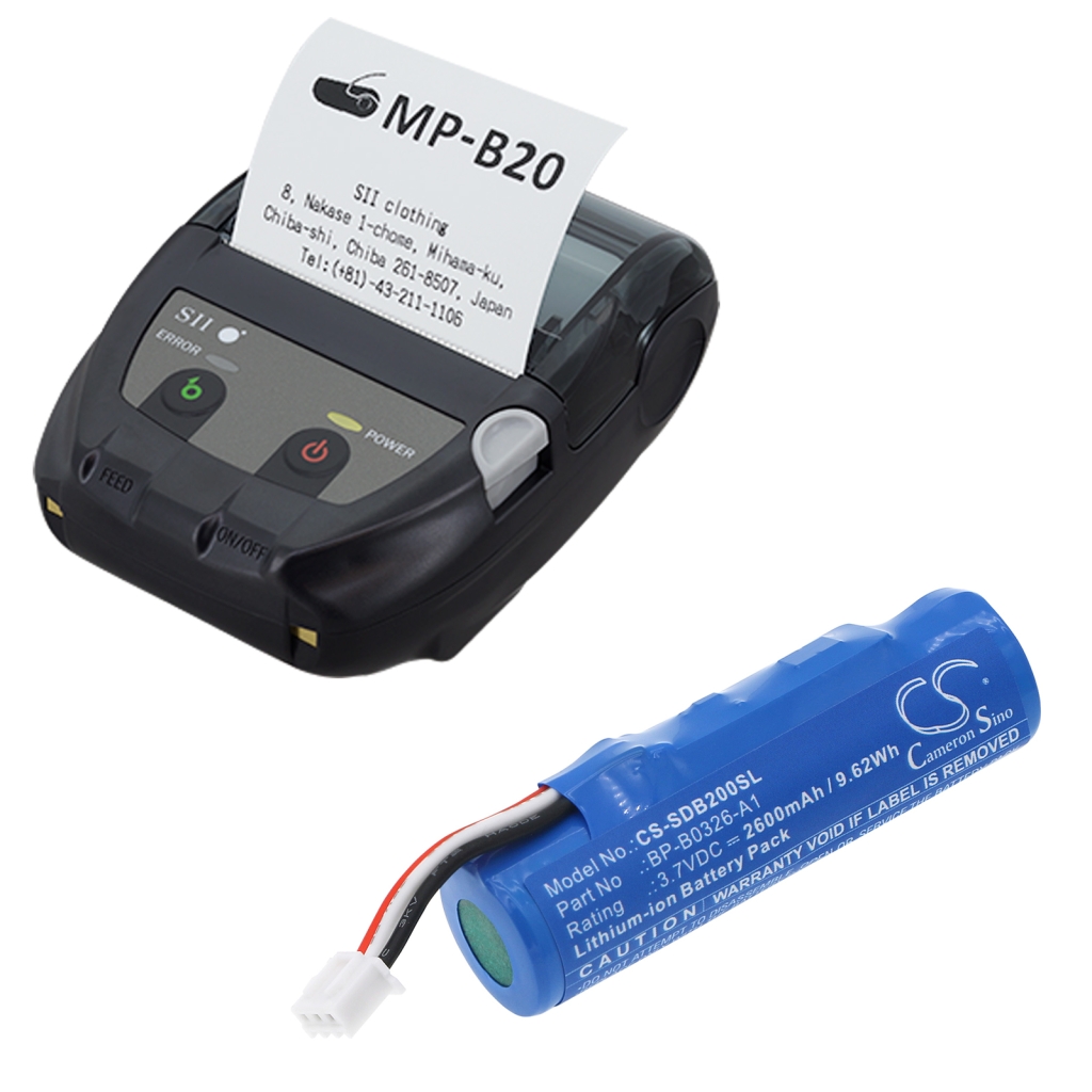 Akut Tulostimen akku CS-SDB200SL