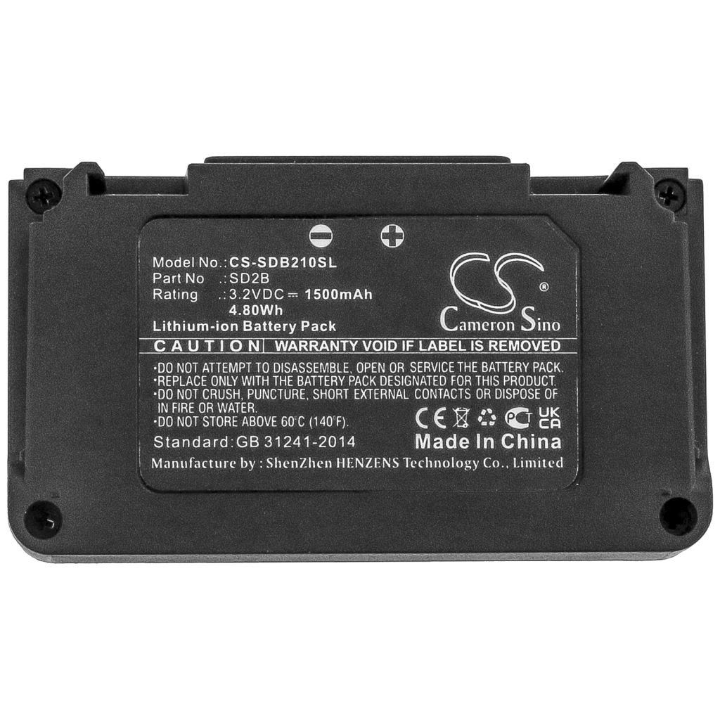 Yhteensopiva akun vaihto Sony SD2B