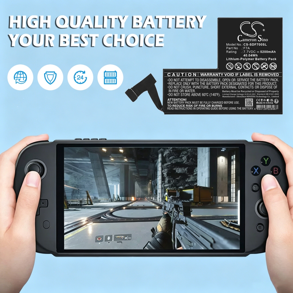 Battery compatible with Steam