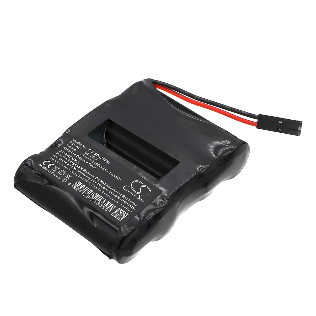 Yhteensopiva akun vaihto Saflok DL-2EN