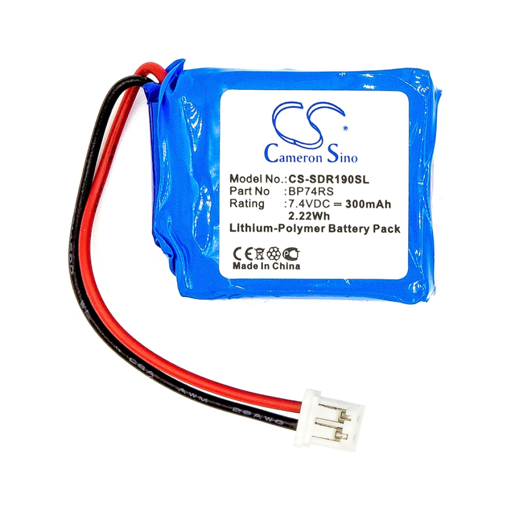 Yhteensopiva akun vaihto Dogtra BP74RS,BP74RS3P