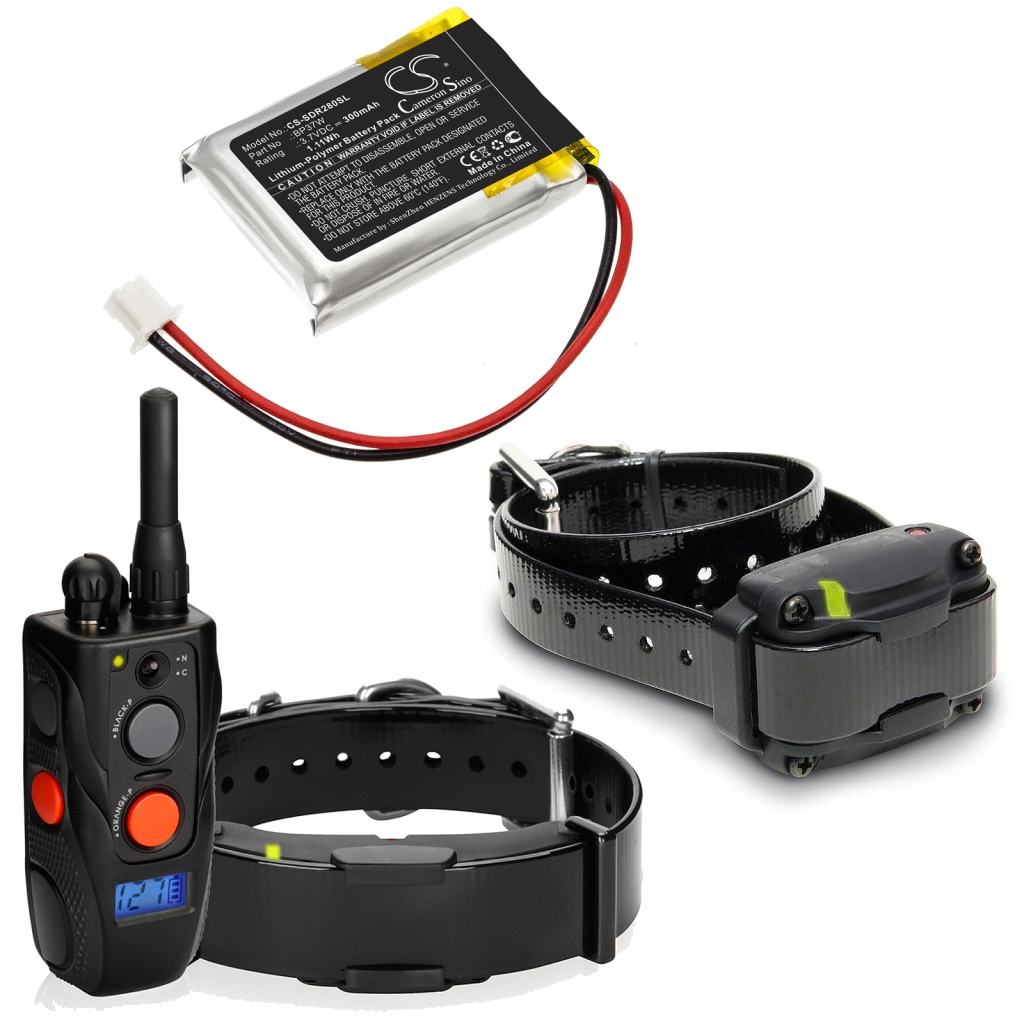 Akut Koiran kaulapannan akku CS-SDR280SL
