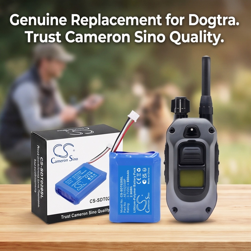 Akut yhteensopiva Dogtra 280X Transmitter CS-SDT028SL