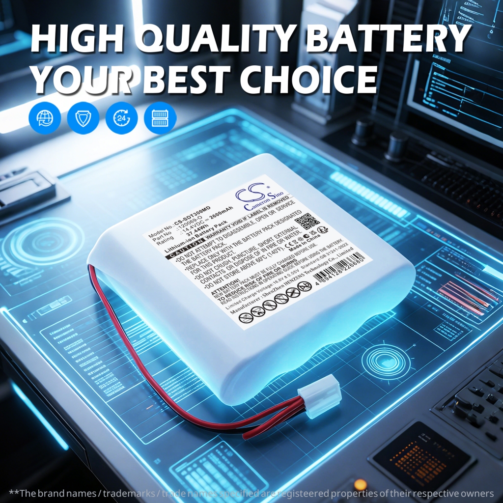 Battery Replaces AKKUmed HY-BP08
