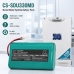Akku yhteensopiva Sanyo CS-SDU330MD