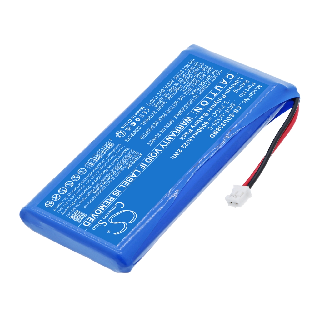 Akku yhteensopiva Sanyo CS-SDU338MD