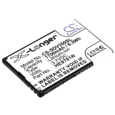 Yhteensopiva akun vaihto Zoomax G-4L,HE9701N,R001710000