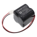 Yhteensopiva akun vaihto Alarm lock DL-10